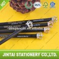 Black wooden pencil with crown top